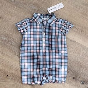 NWT Janie & Jack baby boy romper